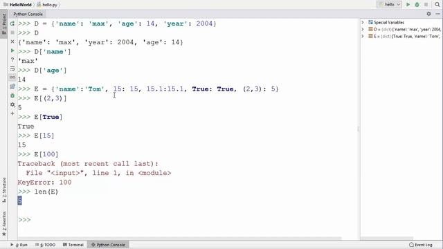 Python Tutorial for Beginners 16 Python Dictionary смотреть онлайн