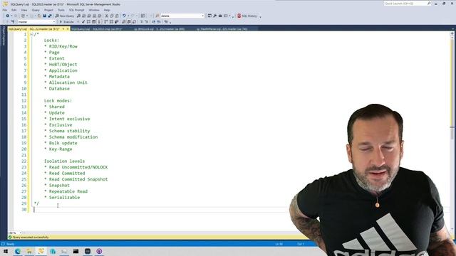A Little About Locking And Isolation Levels In SQL Server смотреть онлайн
