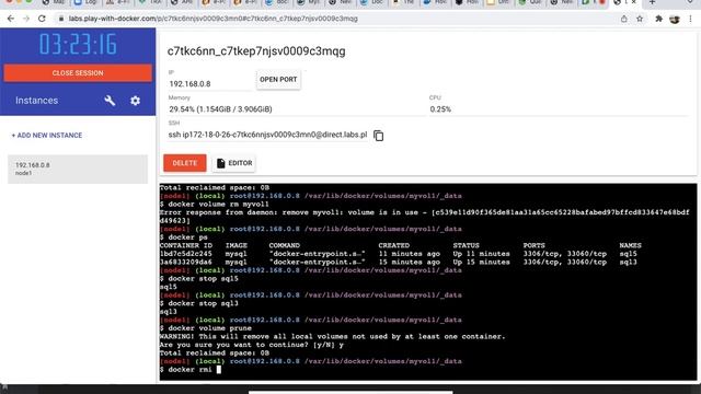 Docker Volumes смотреть онлайн