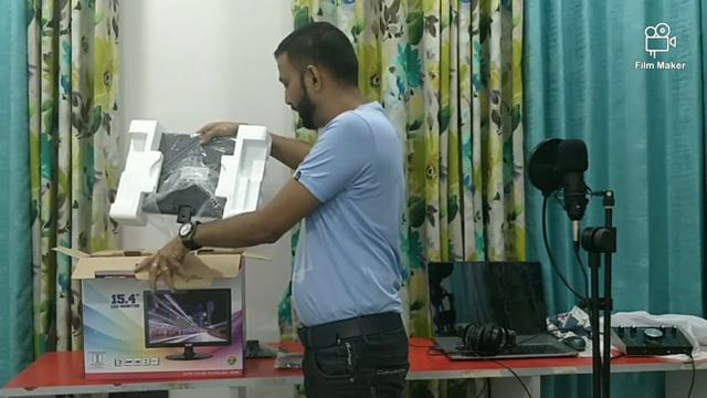 EYOT 15.4 INCH LED MONITOR UNBOXING , EYOT ET-1202 MONITOR UNBOXING смотреть онлайн