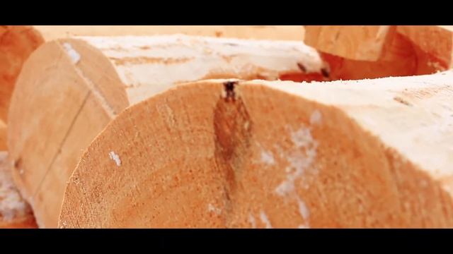 Первый этап возведения деревянной бани или дома. смотреть онлайн