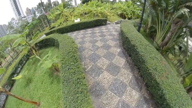 Kowloon Walled City Park insta 360 one X смотреть онлайн