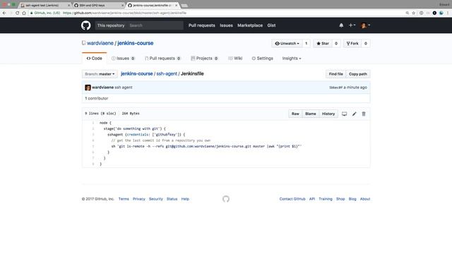 demo ssh agent - DevOps смотреть онлайн