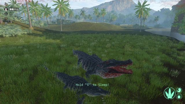 The Isle- Evrima Играем за крокодилов(Дейнозух)
