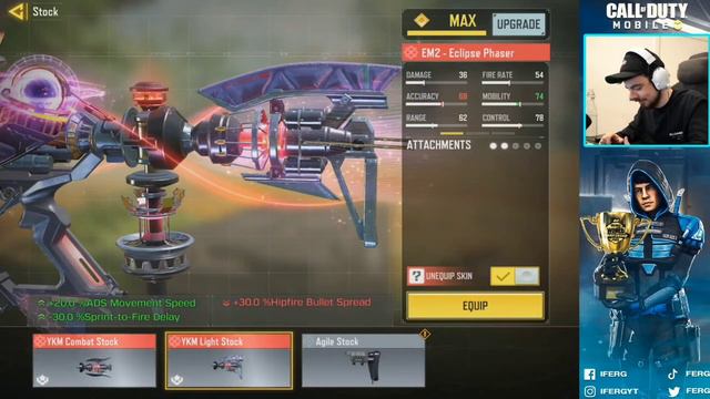 iFerg's best EM2 gunsmith in CODM смотреть онлайн