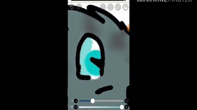 Воробей и палка. IbisPaintX #2