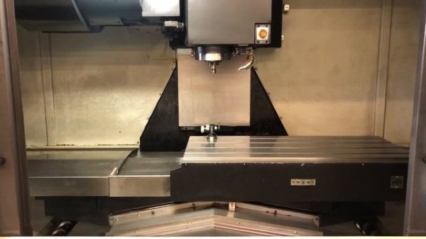 Doosan Mynx 5400 Vertical Machining Center 2012 CNC Mill 4th Axis VMC 8000 RPM MachineStation #1937