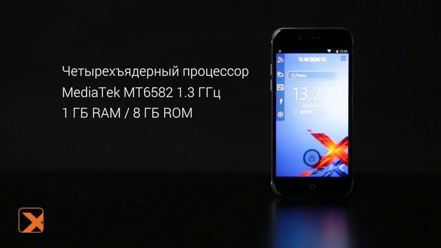 Видеообзор стильного смартфона teXet iX maxi смотреть онлайн