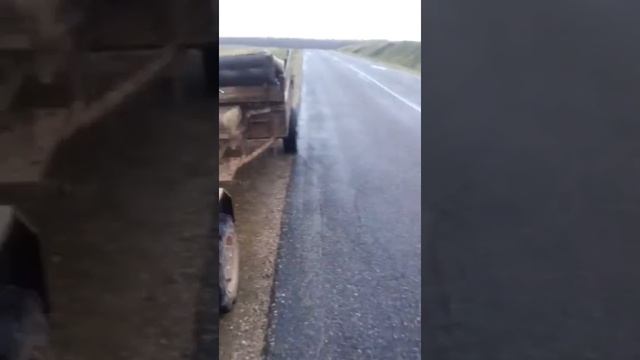 100 км за день. поездка из одной деревни в другую. смотреть онлайн