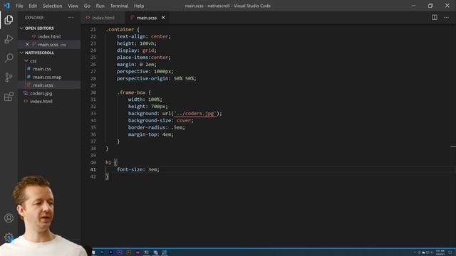 Scroll Linked Animations With NO JAVASCRIPT!? смотреть онлайн