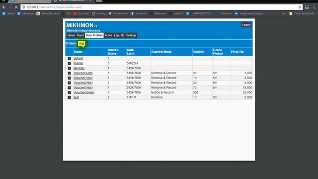 MIKHMON V2 [MikroTik Hotspot Monitor] MikroTik API смотреть онлайн