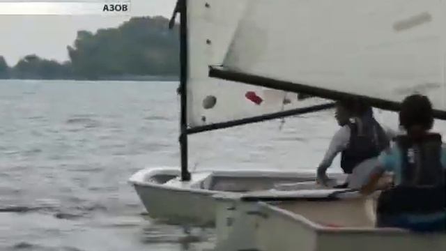 День города в Азове отметили парусной регатой смотреть онлайн