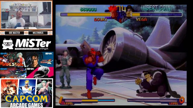 Street Fighter Zero 3 Mix Mister FPGA смотреть онлайн