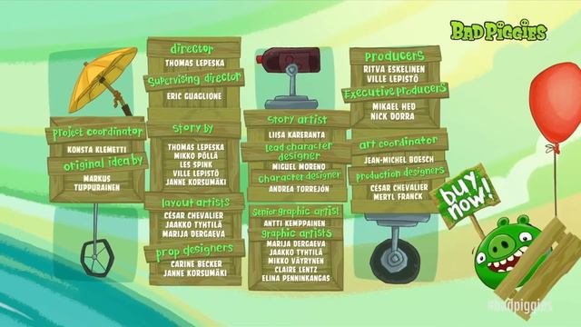 SpongeBob 1997 Pilot Intro: Bad Piggies Edition