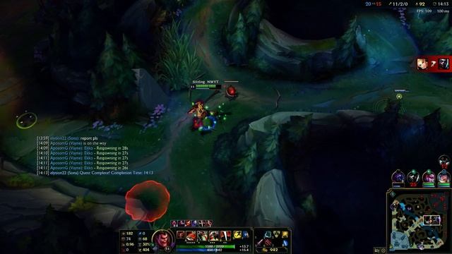 Dunkmaster Darius vs Urgot Top League of Legends смотреть онлайн