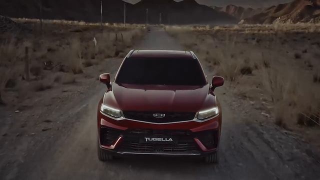 Geely Tugella. SUV simali idman avtomobili. смотреть онлайн