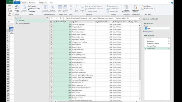 PowerQuery Parameters смотреть онлайн