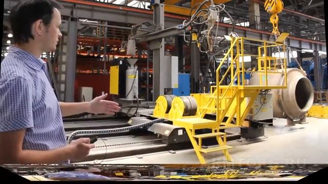 Видеорепортаж, ч.5: BROEN. Процесс производства крупногабаритных шаровых кранов