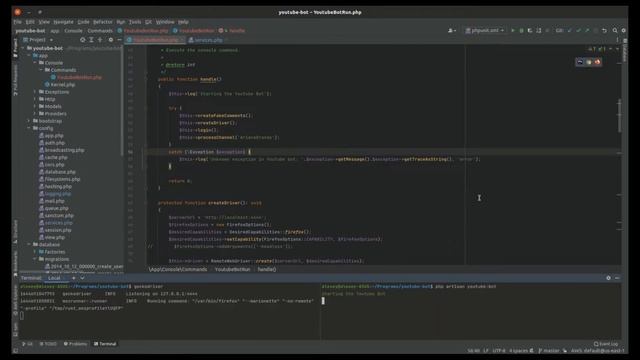 Youtube commenting bot made with Selenium смотреть онлайн