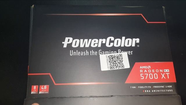 Unboxing Power Color RX 5700 XT смотреть онлайн