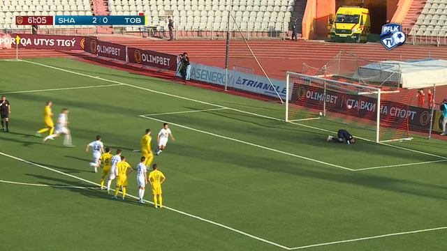 Пенальти - Т. Досмагамбетов. Шахтер - Тобол 3:0. 9 тур. Чемпионат 2022 смотреть онлайн