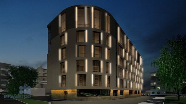 Дизайн-проект подсветки ГК Башкортостан, Уфа смотреть онлайн