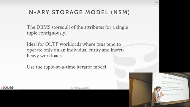08 - Database Storage Models & Layout (CMU Databases / Spring 2020) смотреть онлайн