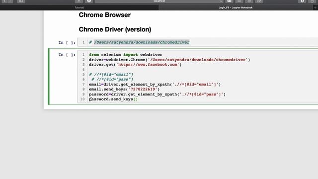 How To Automate Facebook Login | Automation Using Python And Selenium | [2020] смотреть онлайн