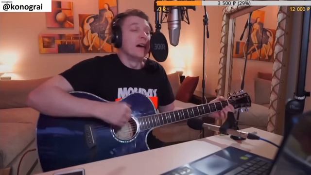 Наутилус Помпилиус - Прогулки по воде кавер на гитаре(Роман Конограй) смотреть онлайн