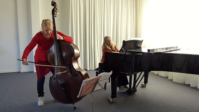 Bernard SALLES Lamento for Teppo for doublebass and piano, Christine Hoock смотреть онлайн