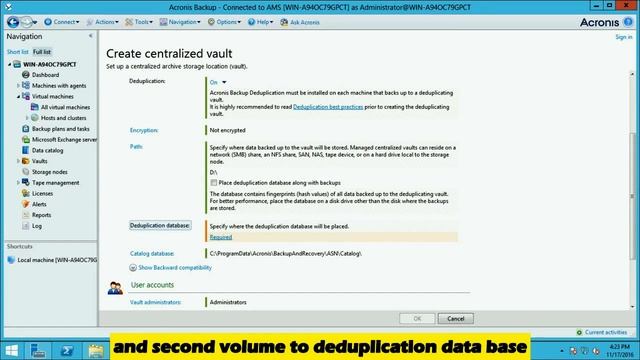 STORAGE NODE BEST PRACTICES ACRONIS ADVANCED 11.7 смотреть онлайн