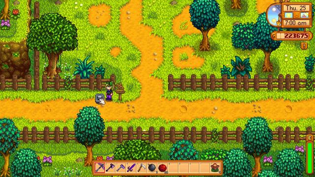 The bus stop song with the drum block - Stardew Valley смотреть онлайн