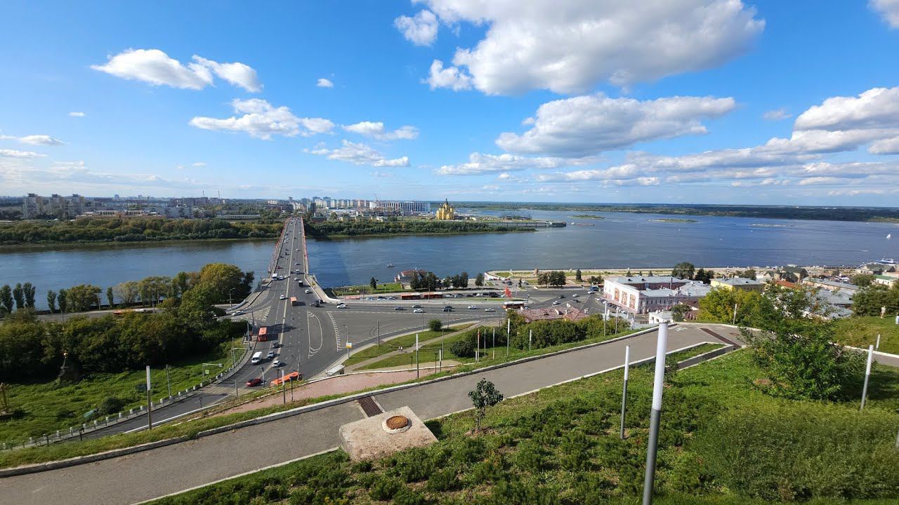 Прогулка в 8к по парку 800летия Нижнего Новгорода и наб.Федоровского.Красота неописуемая.