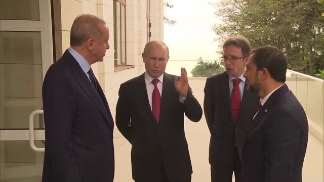 Встреча с Президентом Турции Реджепом Тайипом Эрдоганом смотреть онлайн