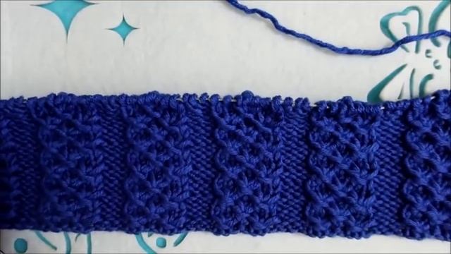 ВЯЗАНИЕ СПИЦАМИ. ПОВЯЗКА НА ГОЛОВУ СПИЦАМИ. МАСТЕР КЛАСС. смотреть онлайн