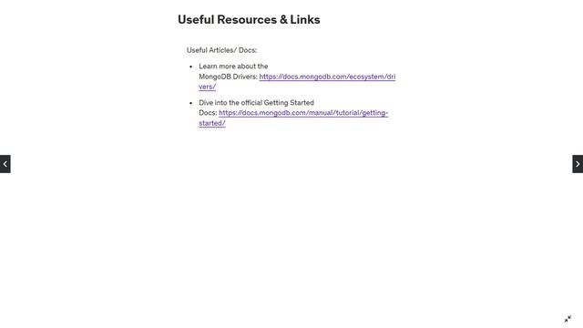 MongoDB Useful Resources & Links смотреть онлайн