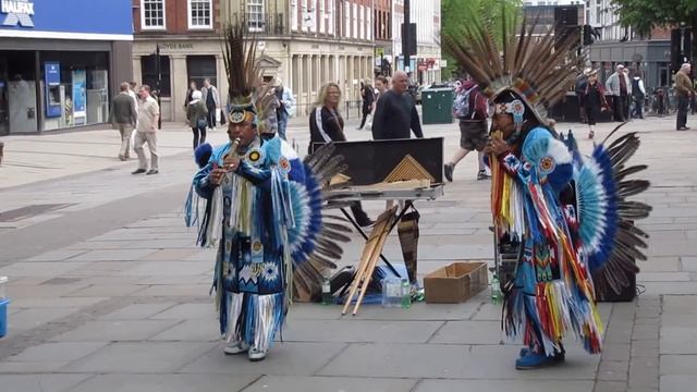 TATANKA Street Musicians - Indian Music (Celeste - Leo Rojas)