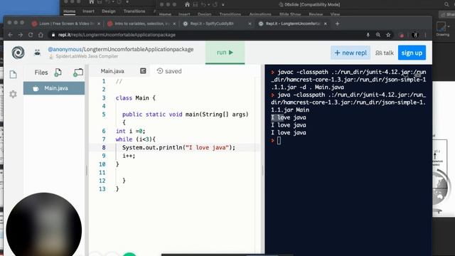 Java loops and methods example смотреть онлайн