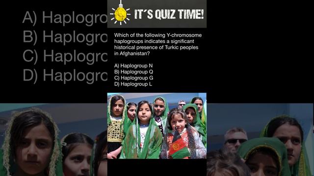 Which Y-chromosome haplogroup indicates historical presence of Turkic peoples in Afghanistan? смотреть онлайн