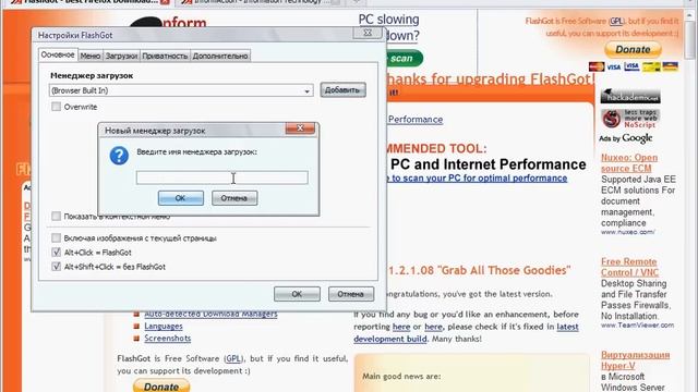 Плагин FlashGot для Firefox (23/33) смотреть онлайн