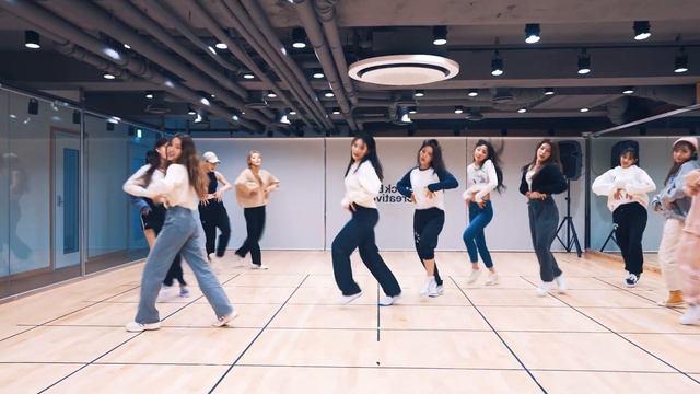 LOONA - HULA HOOP Dance Practice (Mirrored) смотреть онлайн