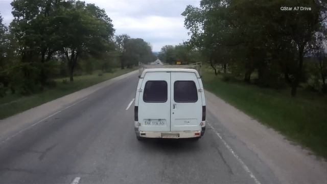 Крым, трасса Р23. [ Симферополь - Белогорск - ✕ Р35 (Грушевка) ] смотреть онлайн