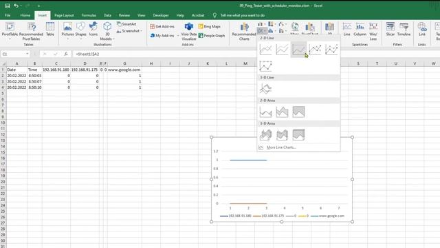 Build you own Ping Tester #9 | Ping Monitor chart | Networking смотреть онлайн
