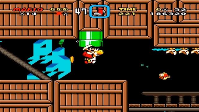 Super Mario World 2021 HD: World 4: Rocky Ground смотреть онлайн