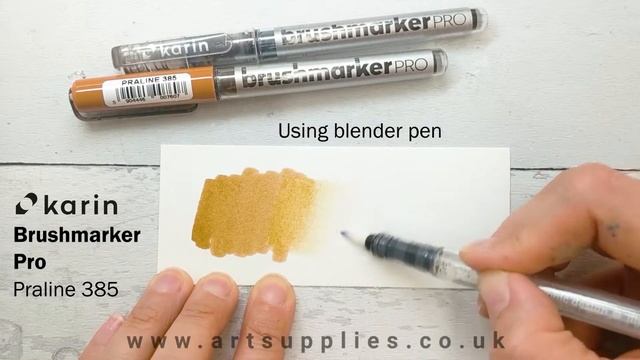 Karin Brushmarker Pro Praline 385 смотреть онлайн