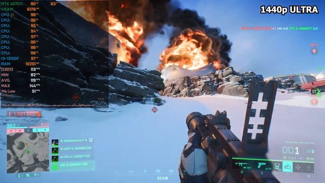 RTX 4070 Ti + i3 13100F : Test in 12 Games - RTX 4070 Ti Gaming смотреть онлайн