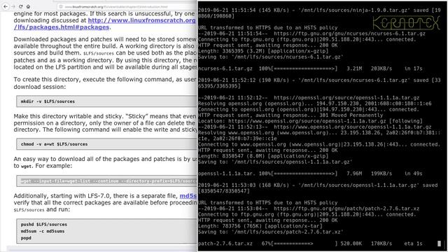 LFS on an Intel i486 Episode 1 - Setup and Configuration смотреть онлайн