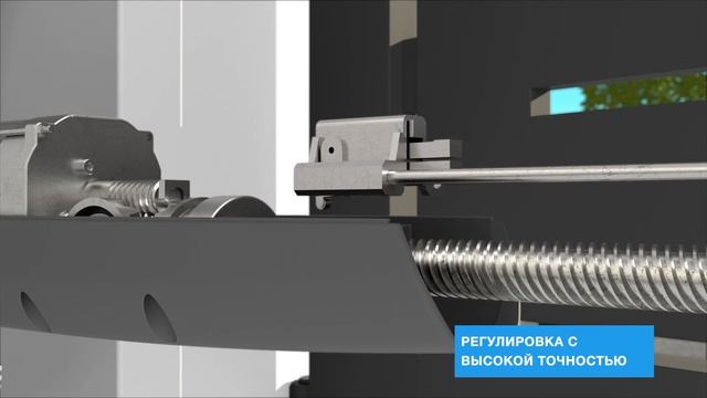ATS – универсальный телескопический привод для распашных ворот смотреть онлайн