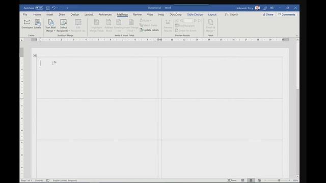How to Create Mailing Labels in Word using Data from Excel смотреть онлайн