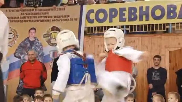 8. КУДО на турнире по ТХЭКВОНДО г Саранск Х Шитов Дима 1й бой смотреть онлайн